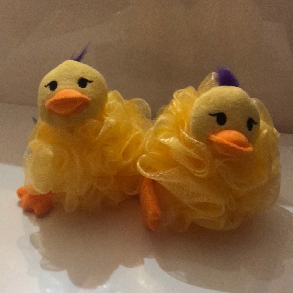 Denny the Duck Bath Poof